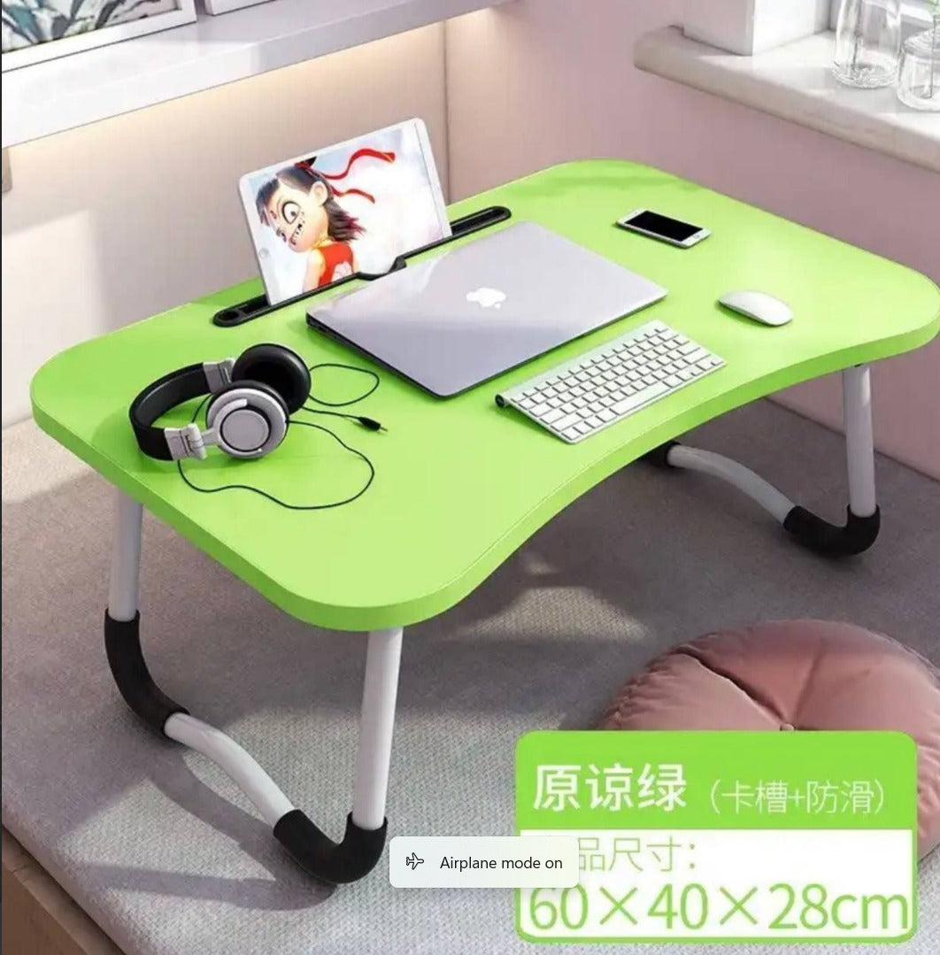 HOMEMORE – طاولة قابلة للطَي للعمل على السرير / مكتب محمول